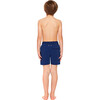 Boy's Solid Swim Shorts, Midnight Blue - Swim Trunks - 3