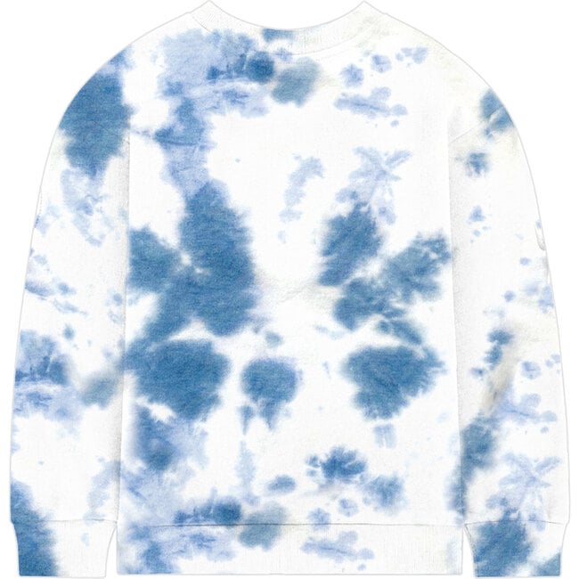 Blue Dreams Tie Dye Sweatshirt - Sweatshirts - 3