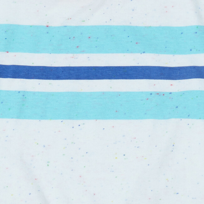 Striped T-Shirt, White Nep - Tees - 3