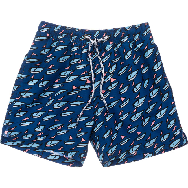 Opti Boats Volley Board Short - Swim Trunks - 1