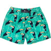 Toucan Talk Volley Board Short - Swim Trunks - 2