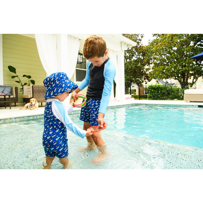 Opti Boats Volley Board Short - Swim Trunks - 3