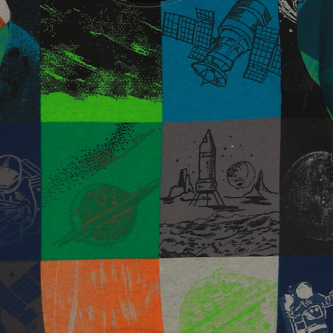 Zach Sweatshirt, Space Patchwork - Sweatshirts - 2