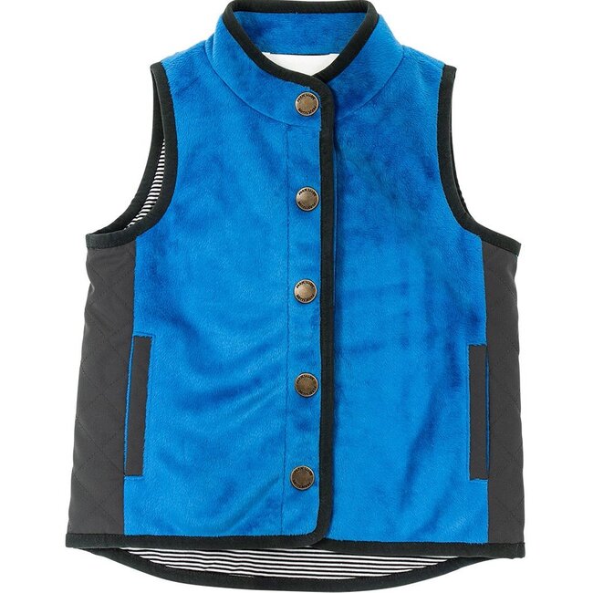 Lightweight Everyday Vest, Blue - Vests - 1