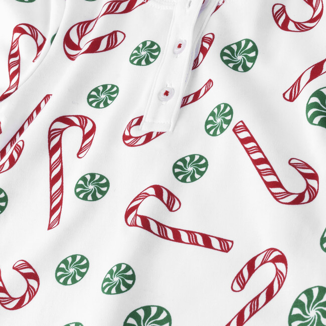 Pajama Set, Candy Canes - Pajamas - 3