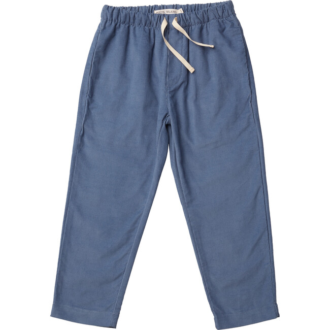 Paul Slim Trousers, Blue - Pants - 1