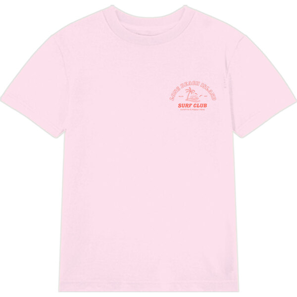 Surf Club T-Shirt, Light Pink - Port 213 Tops | Maisonette