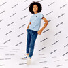 River Tee, Xenon Blue - Shirts - 2