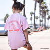 Surf Club T-Shirt, Light Pink - T-Shirts - 2