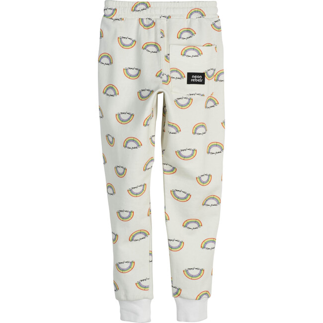 Lenny Sweatpant, Marshmallow Rainbow - Sweatpants - 3