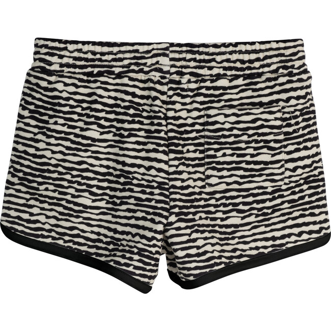 Nicki Shorts, Faded Black Fun Stripe - Shorts - 2