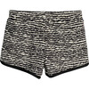 Nicki Shorts, Faded Black Fun Stripe - Shorts - 2