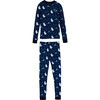 Dahl Halloween Pajama Set, Ghosts - Pajamas - 1 - thumbnail