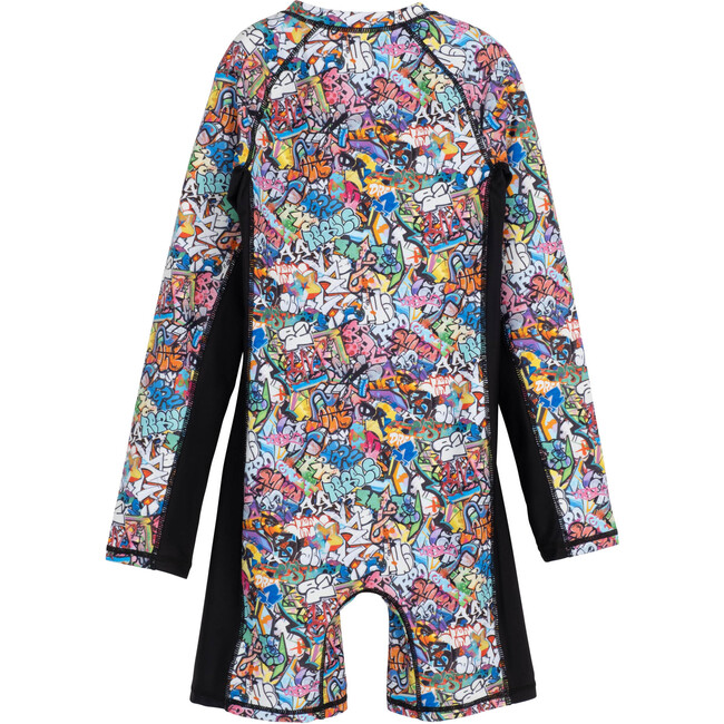 Slater Rashguard Suit, Graffiti - One Pieces - 3