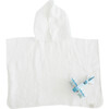 Linen Poncho, White - Cover-Ups - 2
