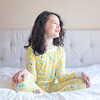 Toddler & Kids Two Piece Bamboo Pajama Set, Lemons - Pajamas - 2