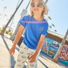 River Tee, Blue Iris - Shirts - 9