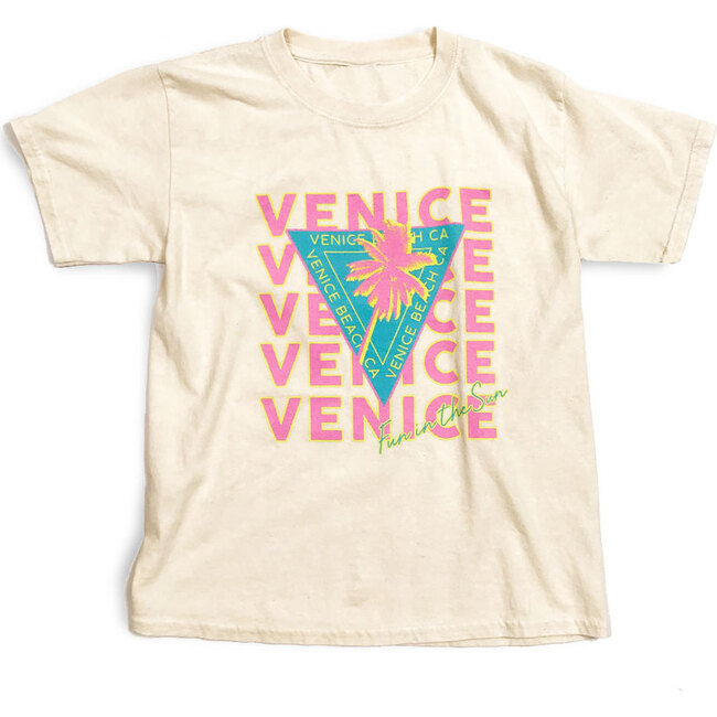 Venice T-Shirt, Ivory - Tees - 1