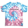 Learning T-Shirt, Blue & Pink Tie-Dye - Tees - 1 - thumbnail