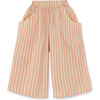 Carrousel Wide Pants, Orange Stripe - Pants - 1 - thumbnail