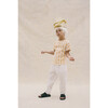 Soft Carrousel T-shirt, Orange Stripe - Tees - 2