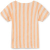 Soft Carrousel T-shirt, Orange Stripe - Tees - 3