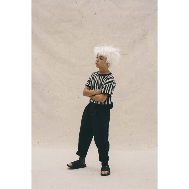 Roller Coaster Top, Black Stripe - Tees - 2