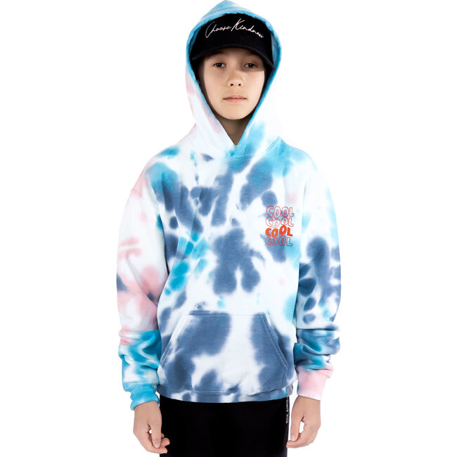 Cool Hoodie, Blue Tie-Dye - Sweatshirts - 3