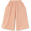 Carrousel Wide Pants, Orange Stripe - Pants - 3
