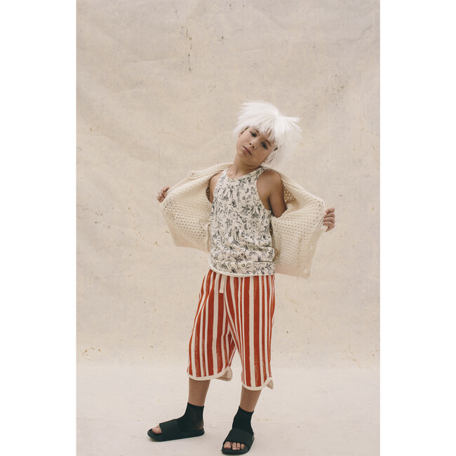 Roller Coaster Shorts, Red Stripe - Shorts - 4