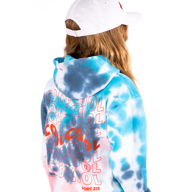 Cool Hoodie, Blue Tie-Dye - Sweatshirts - 5