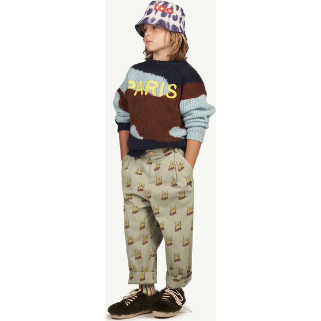 Emu Trousers, Soft Green Birds - Pants - 3