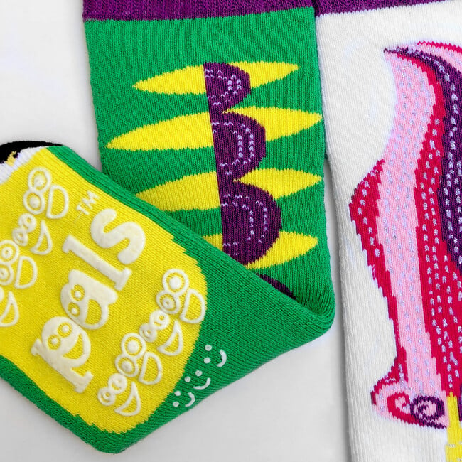 Dragon & Unicorn Fun Mismatched Socks for Adults and Kids - Socks - 3