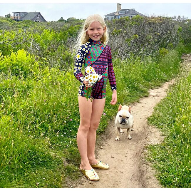 Mia Daisy Patchwork Kid Wetsuit, DSBMT - One Pieces - 2