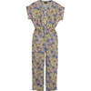 Simone Poplin Jumpsuit, Firework Flower - Rompers - 1 - thumbnail