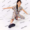 Simone Poplin Jumpsuit, Firework Flower - Rompers - 2