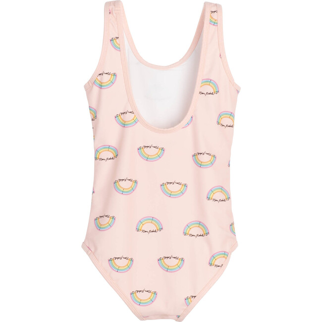 Mae One Piece Swim Suit, Pink Salt Rainbow - One Pieces - 3