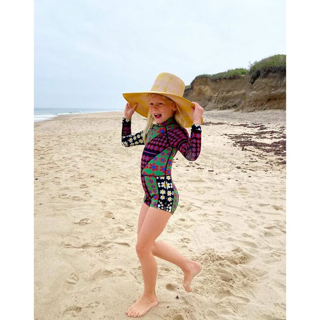 Mia Daisy Patchwork Kid Wetsuit, DSBMT - One Pieces - 5