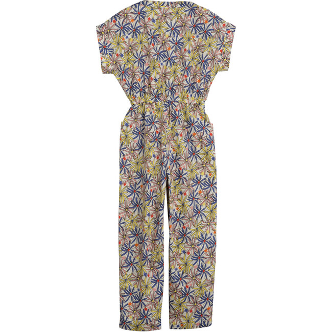 Simone Poplin Jumpsuit, Firework Flower - Rompers - 3