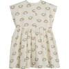 Zadie Skater Poplin Dress, Marshmallow Rainbow - Dresses - 3