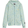 Rowan Sweatshirt Hoodie, Mint Leopard - Sweatshirts - 1 - thumbnail