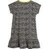 Sia Jersey Shirt Dress, Faded Black Fun Stripe - Dresses - 2