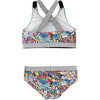 Kara Two Piece Bikini, Graffiti - Two Pieces - 3