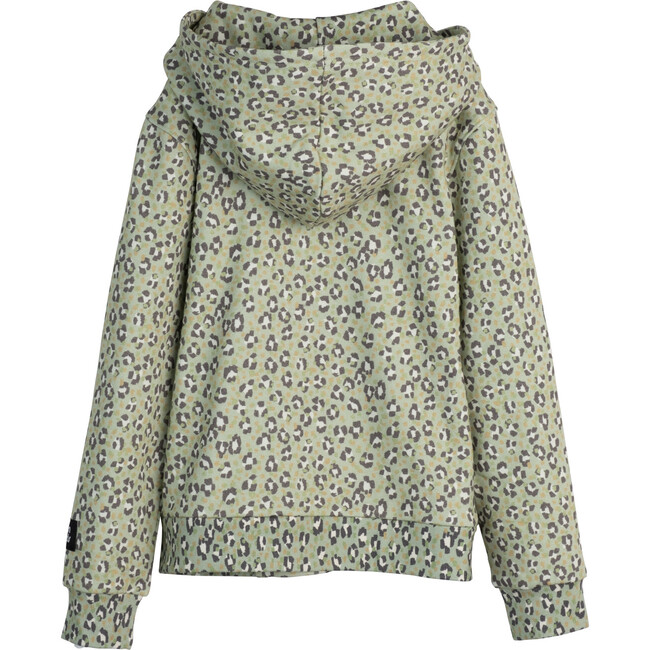 Rowan Sweatshirt Hoodie, Laurel Green Leopard - Sweatshirts - 3