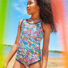 Mae One Piece Swim Suit, Graffiti - One Pieces - 2