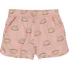 Tina Viscose Short, Pink Salt Rainbow - Shorts - 1 - thumbnail