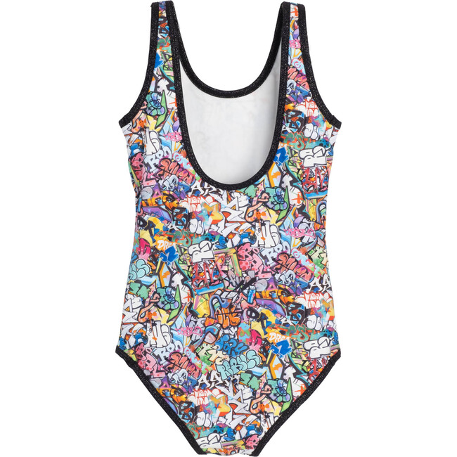 Mae One Piece Swim Suit, Graffiti - One Pieces - 3