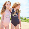 Mae One Piece Swim Suit, Pink Metallic - One Pieces - 8