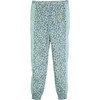 Lennon Track Pant, Mint Leopard - Pants - 1 - thumbnail