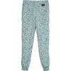 Lennon Track Pant, Mint Leopard - Pants - 2